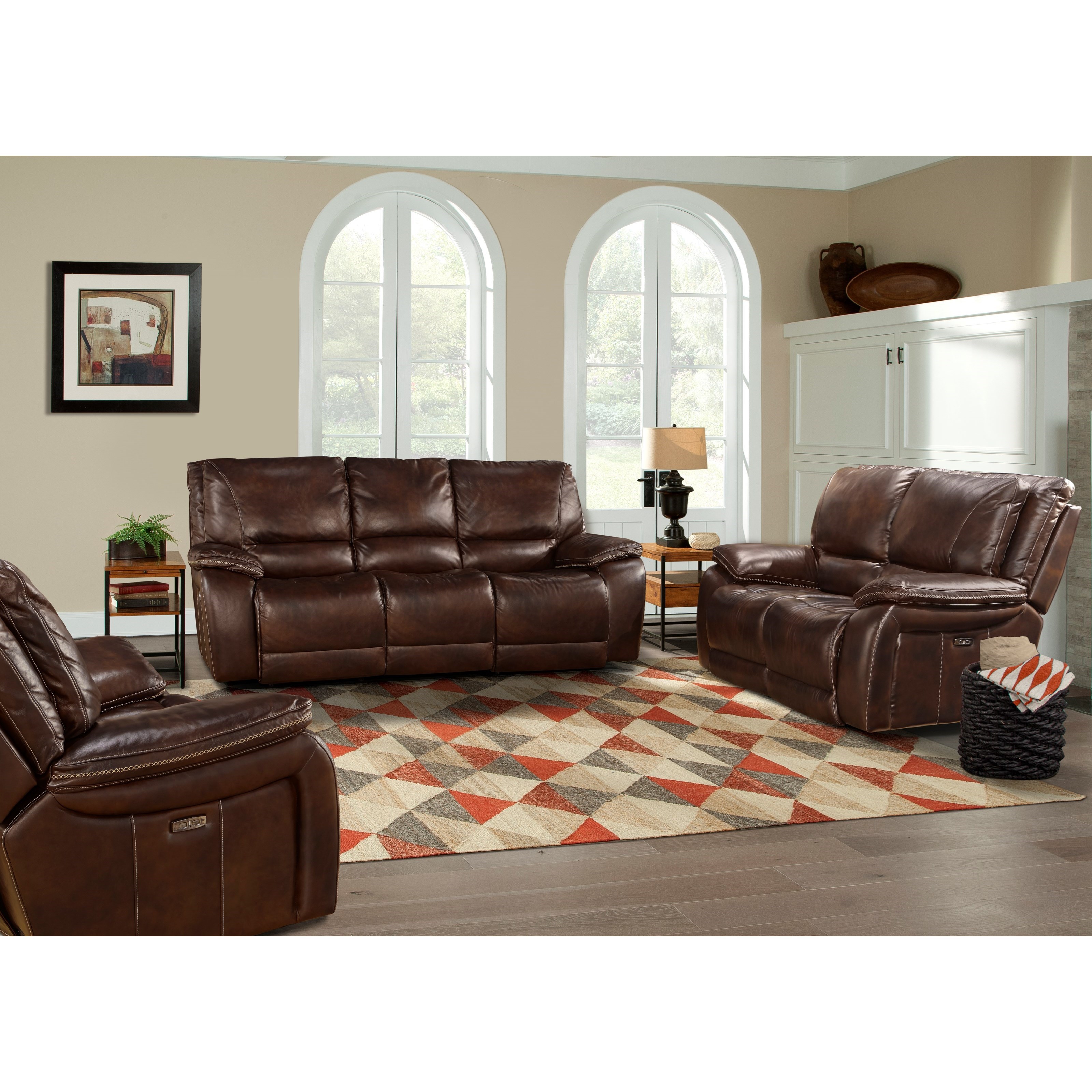 Parker Living Vail MVAI321PHBUR Power Reclining Living Room Group